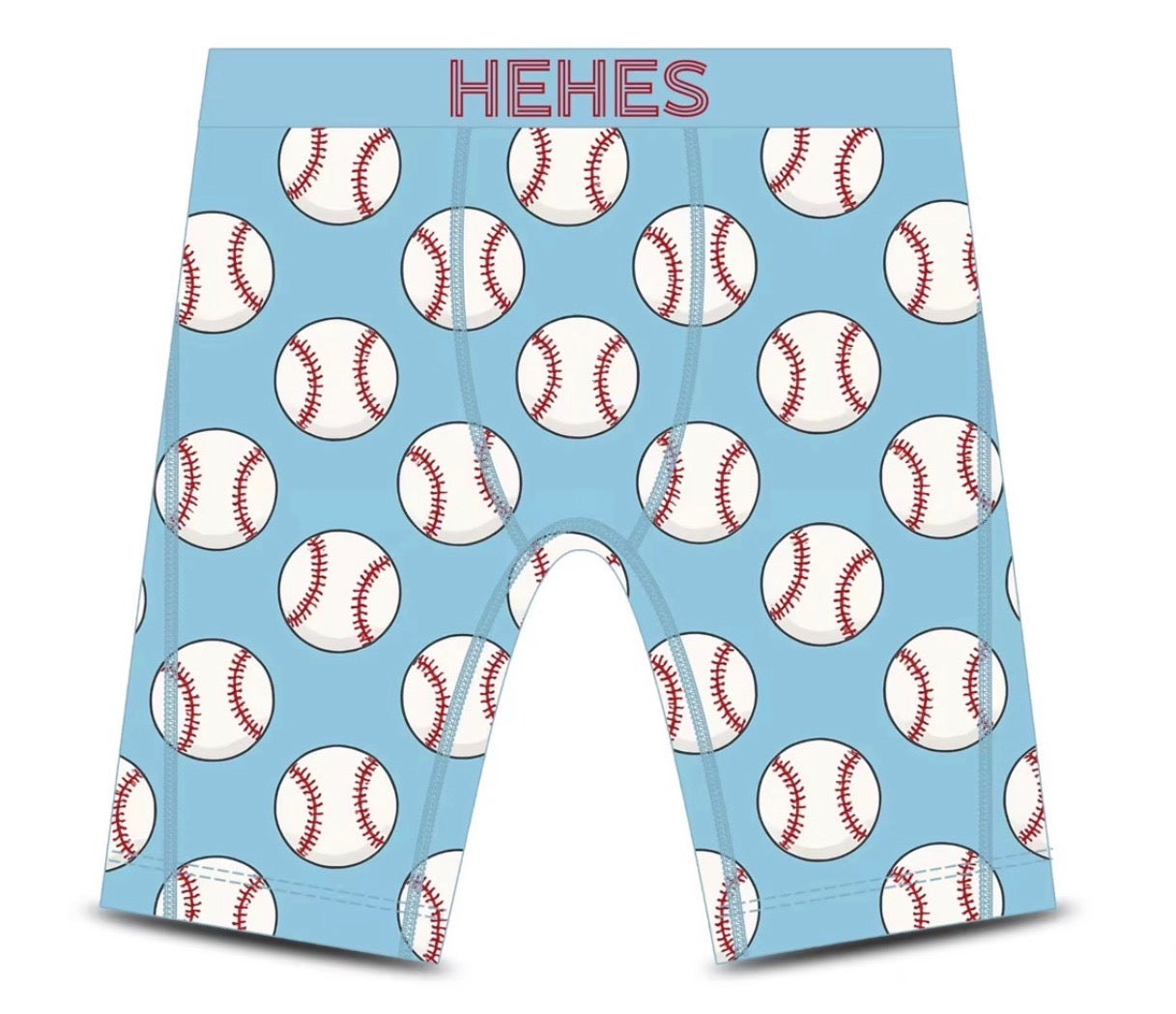 HEHES Baseball Pattern Boxer